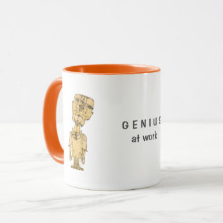 Paul Klee's Ghost of a Genius Coffee  Tasse