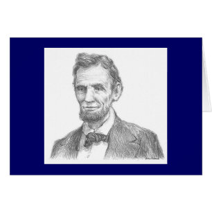 Paul McGehee "Abraham Lincoln" Karte