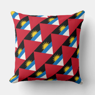 Paul McGehee "Antigua und Barbuda Flag" Kissen