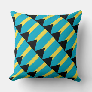 Paul McGehee "Bahamas Flag" Pillow Kissen