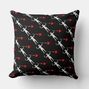 Paul McGehee "Blackbeard's Flag" Pirate Pillow Kissen