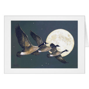 Paul McGehee "Canadian Moonlight" Card