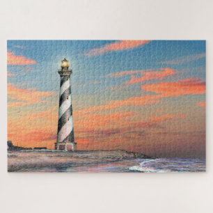 Paul McGehee "Cape Hatteras Light" Jigsaw Puzzle