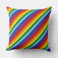 Paul McGehee Coussin "Arc-en-ciel"