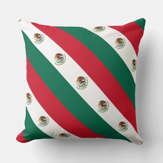 Paul McGehee Coussin du "drapeau mexicain" (Recto)