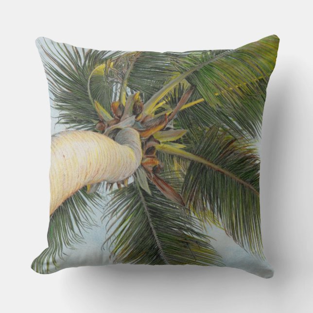 Paul McGehee Coussin "Palm Tree" (Recto)