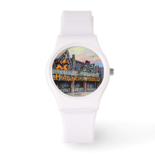 Paul McGehee "das Spuk Haus-" Sport-Uhr Armbanduhr
