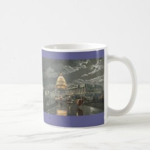 Paul McGehee "die Hauptstadt durch Mondschein" Kaffeetasse