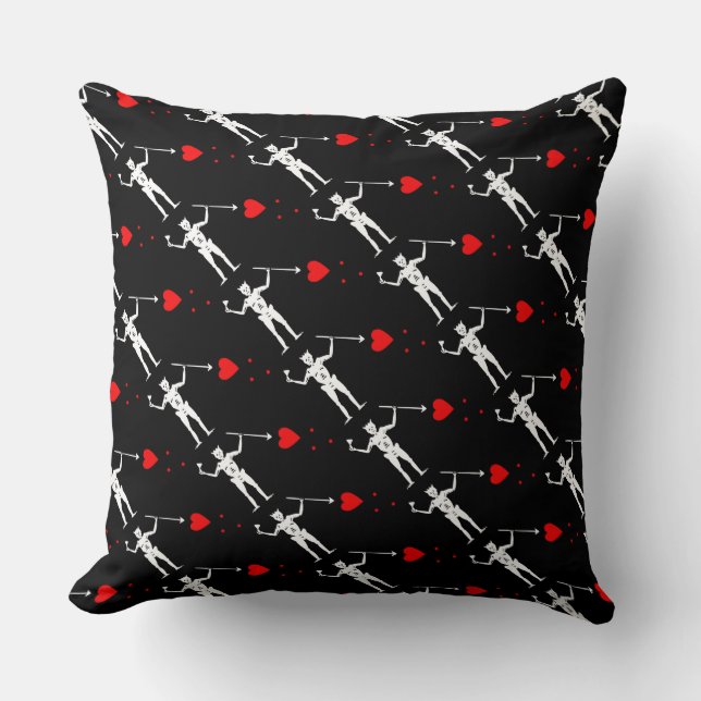 Paul McGehee "Drapeau de Barbe Noire" Coussin pira (Recto)