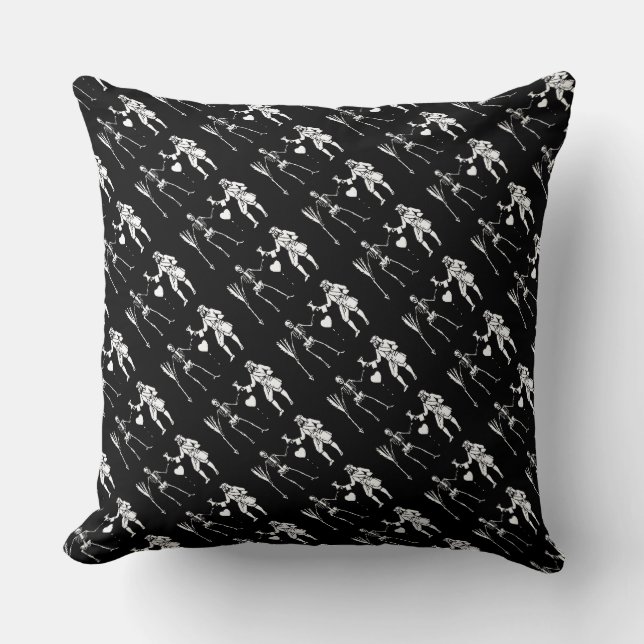 Paul McGehee "Drapeau de Black Bart" Coussin pirat (Recto)