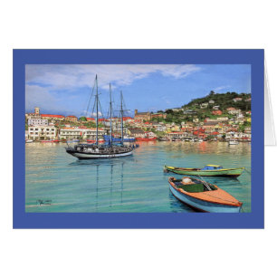 Paul McGehee "Grenada - St. George's Harbor" Card