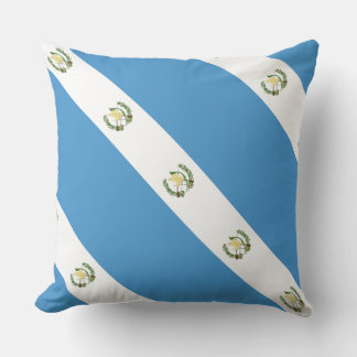 Paul McGehee "Guatemala Flag" Kissen