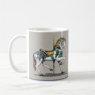 Paul McGehee "Karussell Pferd-Ozean Stadt, MD-" Kaffeetasse