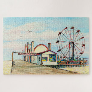Paul McGehee "Luna Park" Jigsaw Puzzle