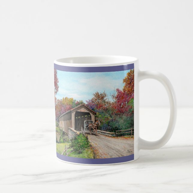 Paul McGehee Mug "La gloire de l'automne" (Droite)