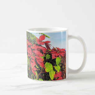 Paul McGehee Mug "Poinsettias"