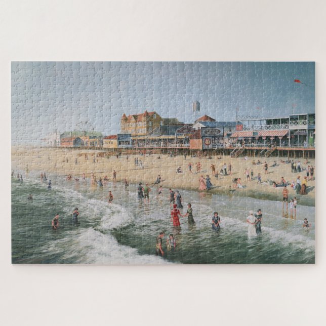 Paul McGehee "Old Ocean City" Jigsaw Puzzle (Horizontal)