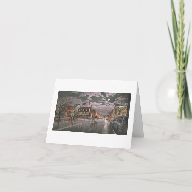 Paul McGehee "Old Town Alexandria" Karte (Vorderseite)