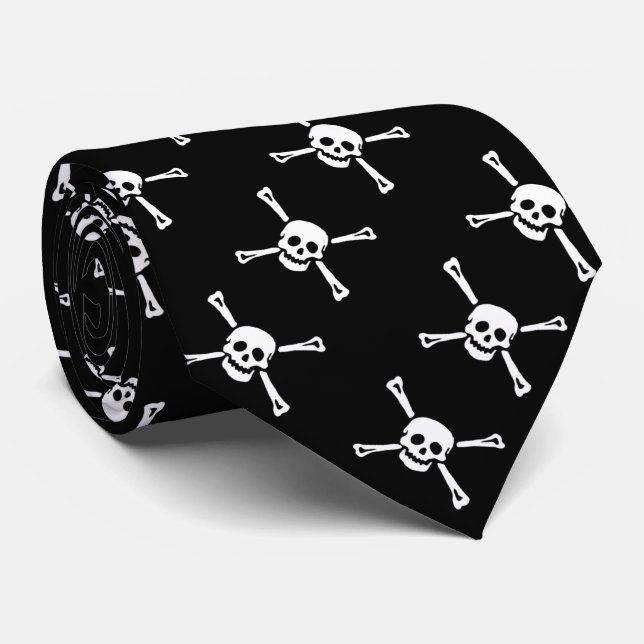 Paul McGehee "Piratenflagge" Krawatte (Gerollt)