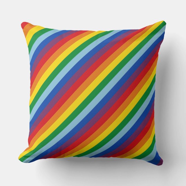 Paul McGehee "Rainbow" Kissen (Vorderseite)