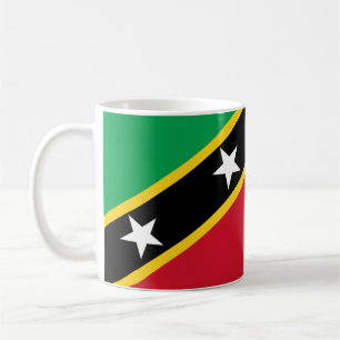 Paul McGehee "St. Kitts u. Nevis kennzeichnen" Kaffeetasse