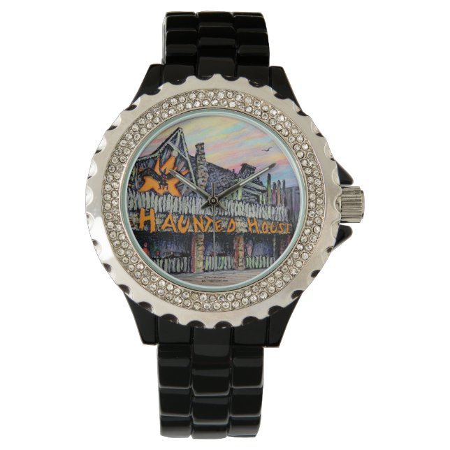 Paul McGehee "The Spuk House" Armbanduhr (Vorderseite)