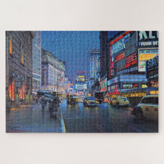 Paul McGehee "Times Square in 1954" Puzzle