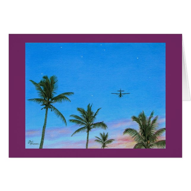 Paul McGehee "Treetop Flyer" Card (Vorderseite (Horizontal))