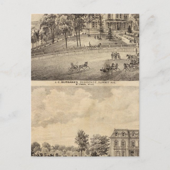 Paul, Minnesota Postkarte (Vorderseite)