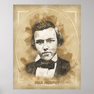 Paul Morphy, Schach Poster
