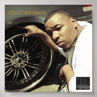 Paul Mussan großes Radposter Poster
