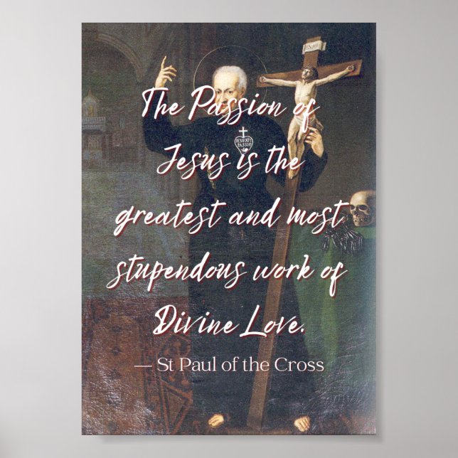 Paul of the Cross Print Poster (Vorne)