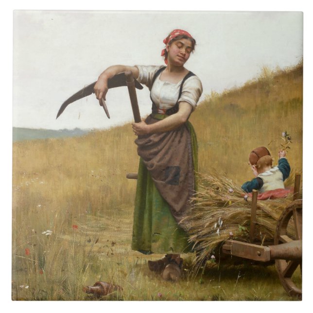 Paul Peel - Adoration Fliese (Vorderseite)