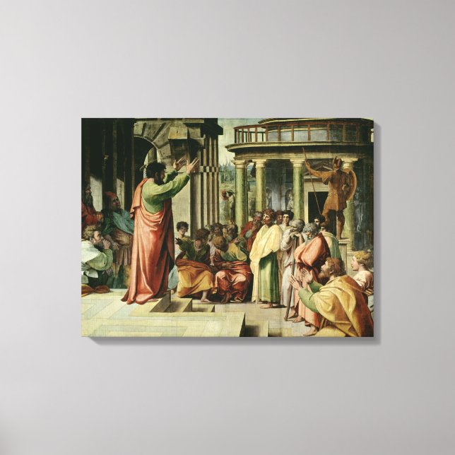 Paul Preaching at Athens (Cartoon für den Sist Leinwanddruck (Vorderseite)