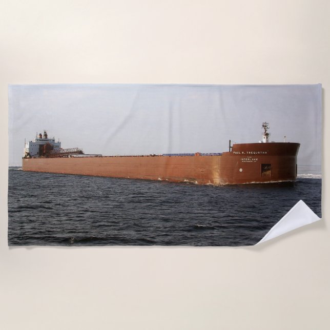 Paul R. serviette de plage Tregurtha (Devant)