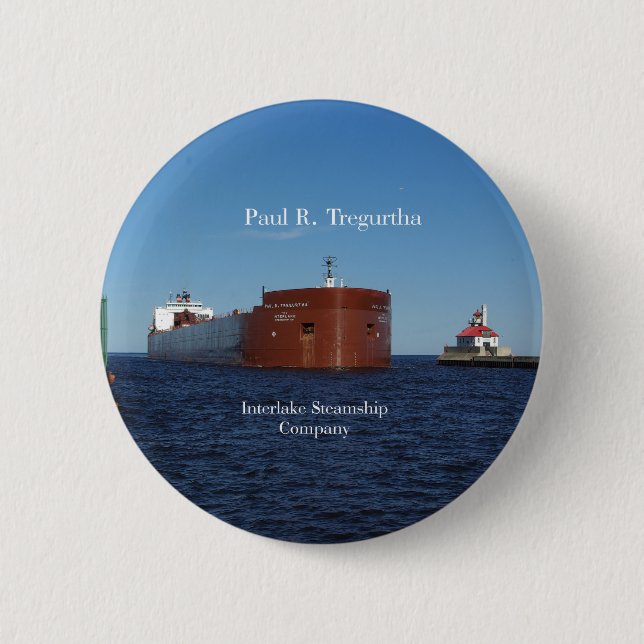 Paul R. Tregurtha Duluth Button (Vorderseite)