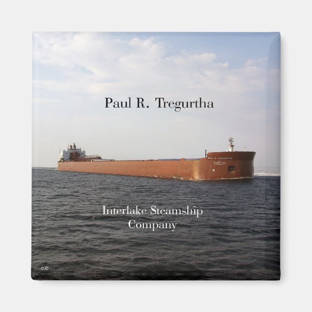 Paul R. Tregurtha Magnet (Vorne)