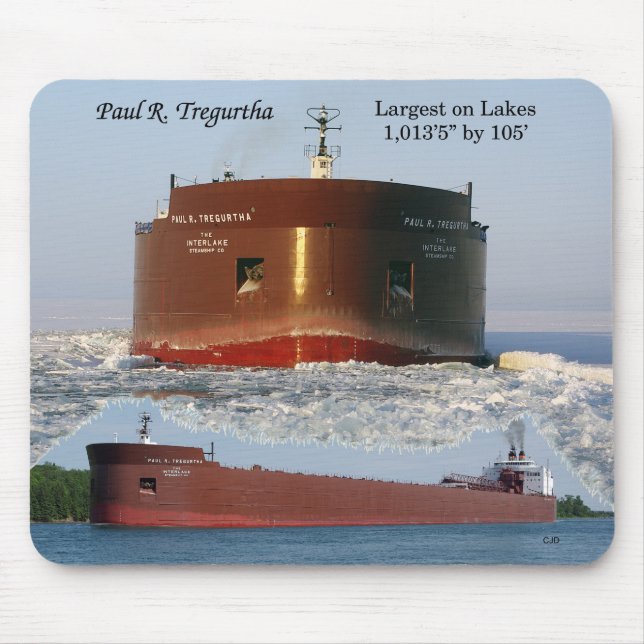 Paul R. Tregurtha mousepad (Vorne)
