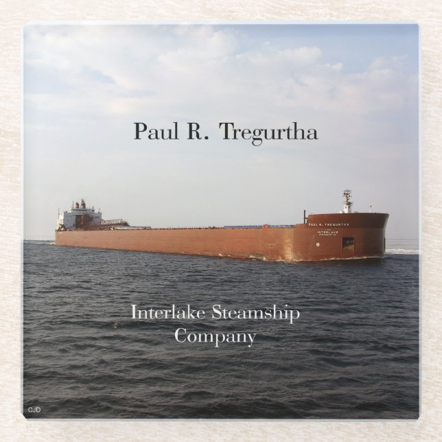 Paul R. Tregurtha Untersetzer (Vorderseite)