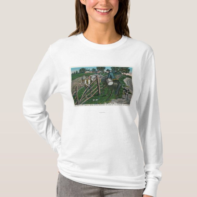 Paul Revere, der Generator Israel Putnam T-Shirt (Vorderseite)