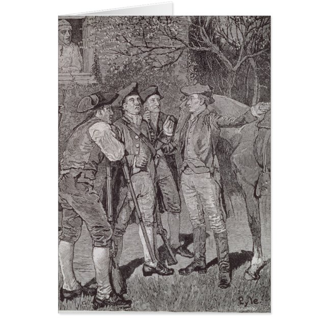 Paul Revere in Lexington (Vorne)