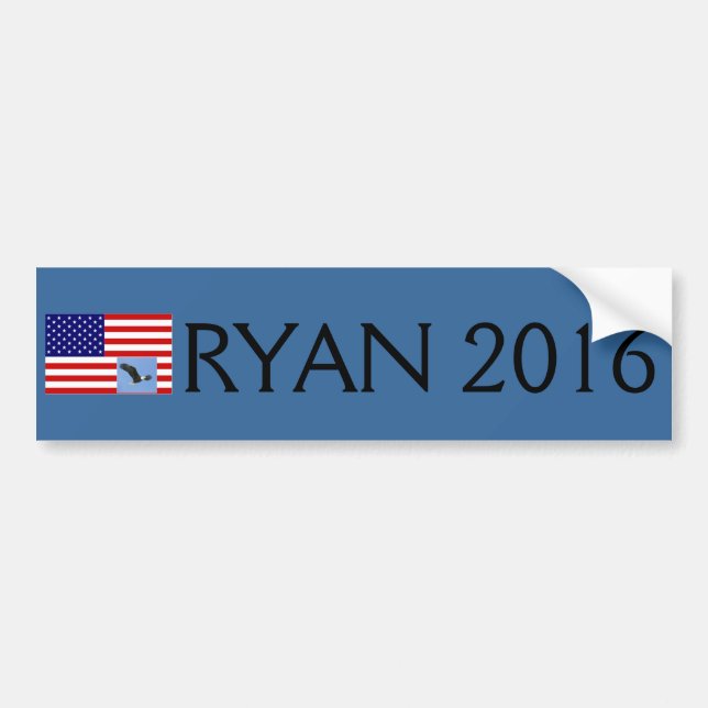 Paul Ryan für Autoaufkleber Präsidenten im Jahre (Vorne)