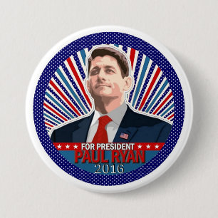 Paul Ryan für Präsidenten 2016 Button