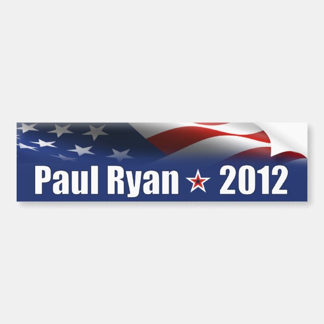 Paul Ryan für Präsidenten Autoaufkleber (Vorne)