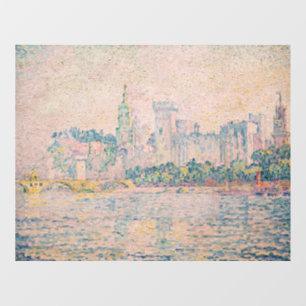 Paul Signac - Avignon, Morgen Fensteraufkleber