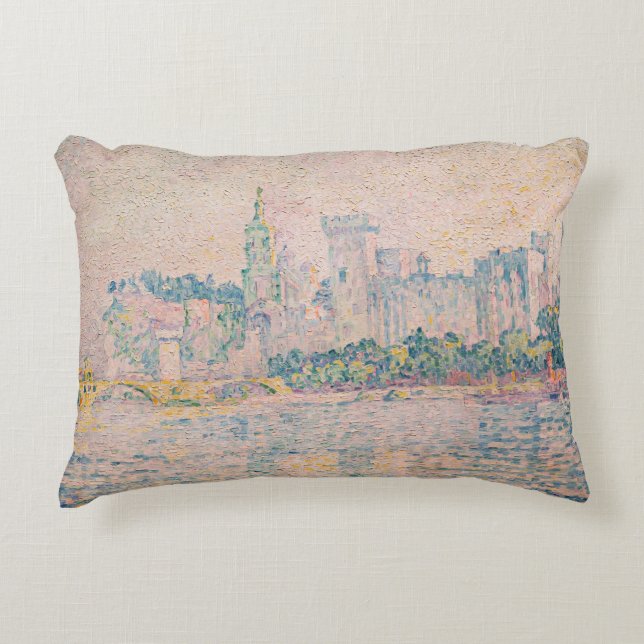 Paul Signac - Avignon, Morning Dekokissen (Vorderseite)