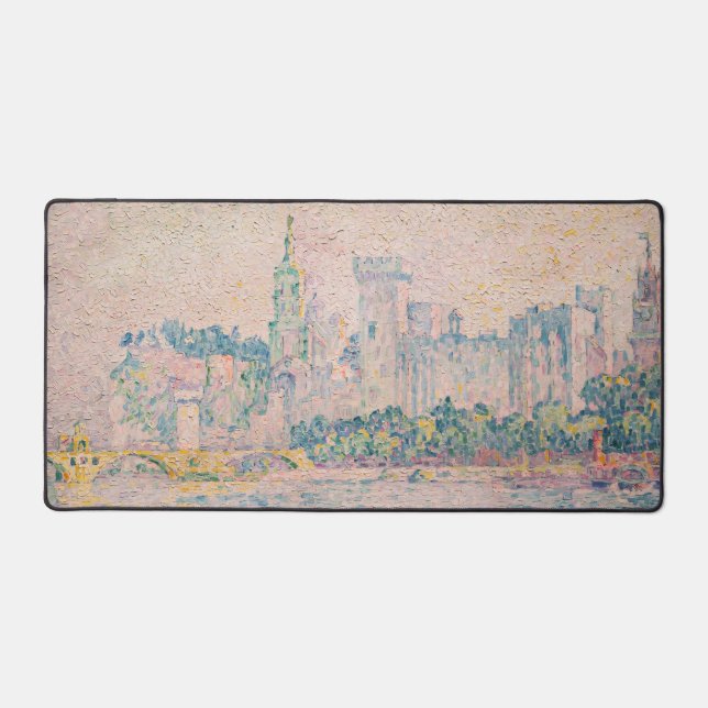 Paul Signac - Avignon, Morning Schreibtischunterlage (Vorderseite)