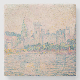 Paul Signac - Avignon, Morning Steinuntersetzer