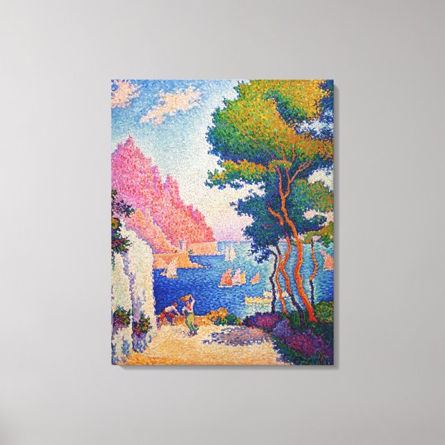 Paul Signac - Capo di Noli Leinwanddruck (Vorderseite)