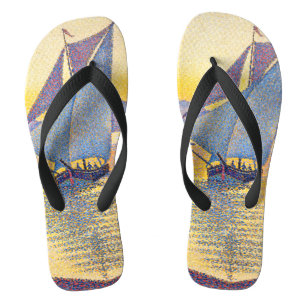 Paul Signac - Der Hafen bei Sonnenuntergang, Opus Flip Flops